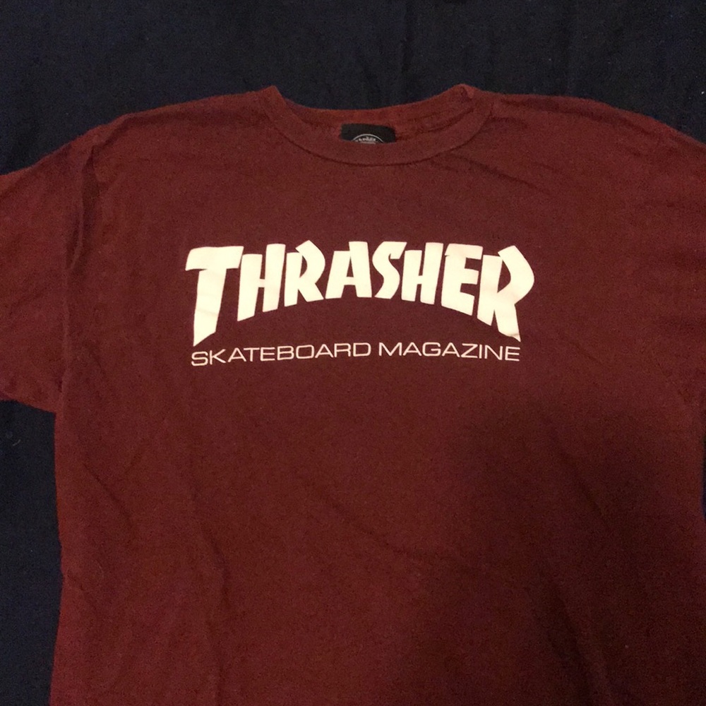 A Thrasher tee that has only been worn once.